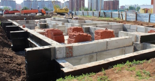 Фундаменты промышленных зданий в Королев цена от 25107 руб. - заказать строительство фундамента промздания под стальные колонны
